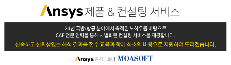 모아소프트 앤시스 컨설팅 서비스