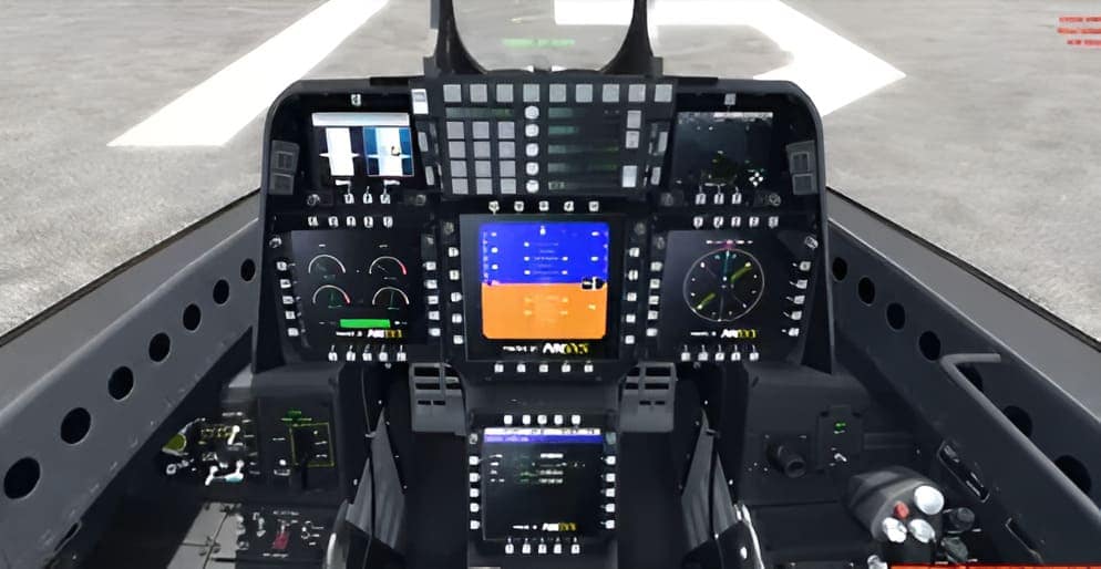 Ansys SCADE와 Prepar3D를 활용해 F-22 Raptor 조종석 HMI를 시뮬레이션하는 이미지